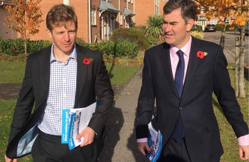 David Gauke MP and Ryan Henson